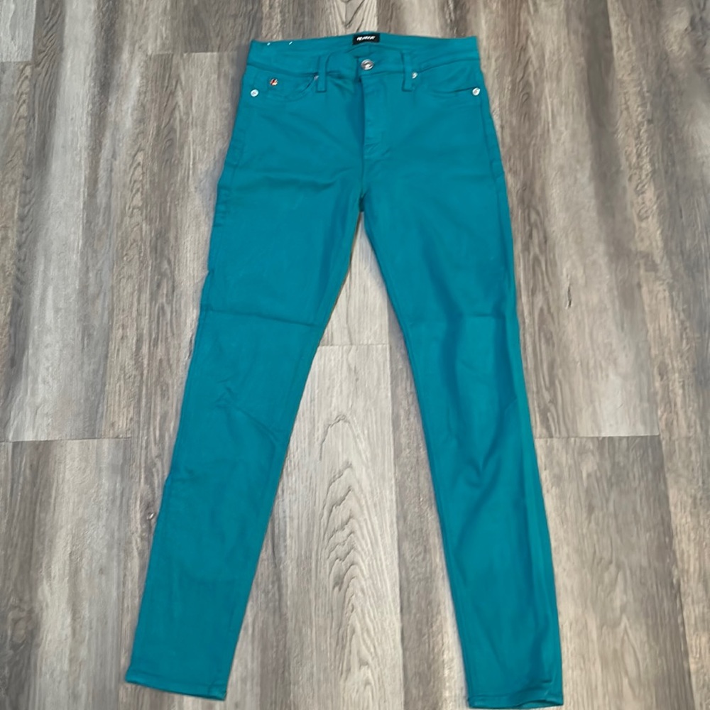 Hudson Nico Jeans Teal size 28 skinny